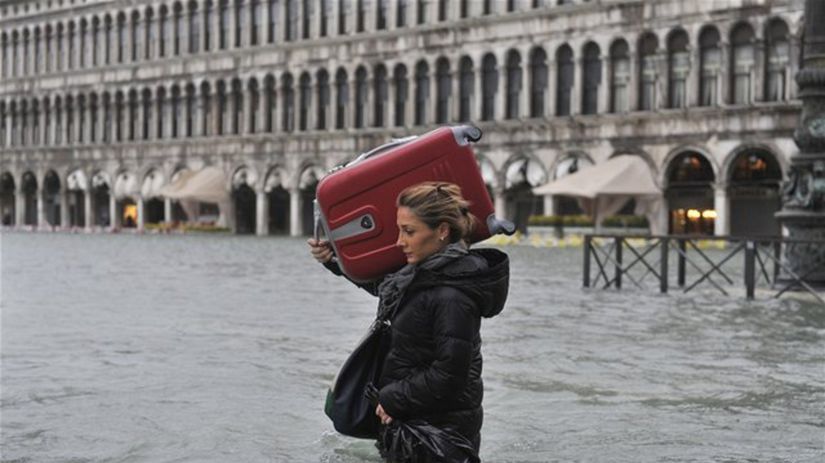 Benátky, záplavy