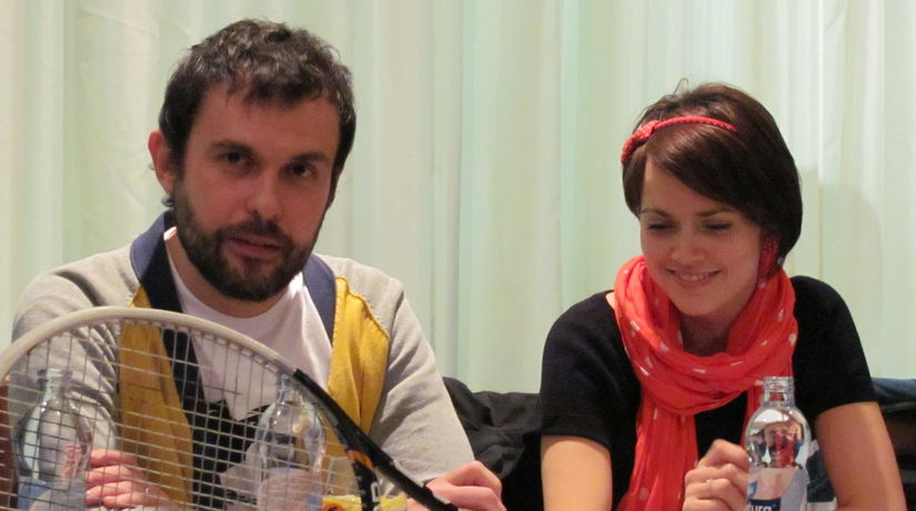 Juraj Kemka s manželkou Adrianou 