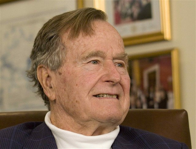 Bývalý americký prezident George Bush starší.