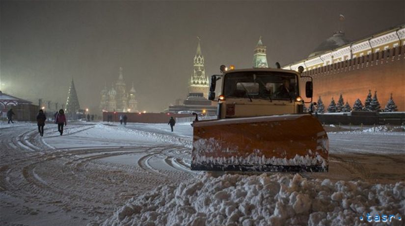 Moskva, zima, kalamita