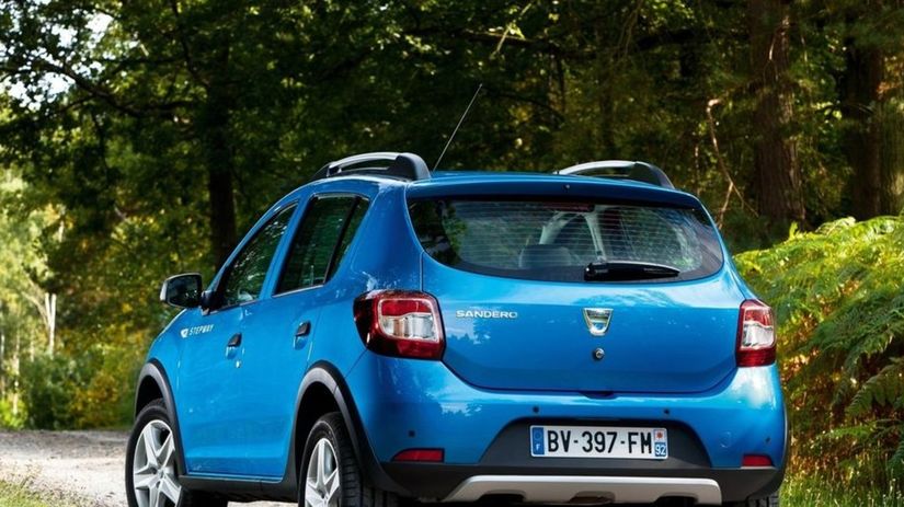 Štandardné Sandero má svetlú výšku 163 mm (pre...