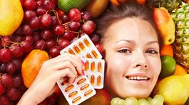 ovocie, liek, tabletka, doplnok, vitamín