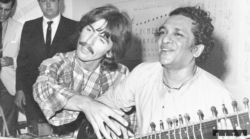 Obit Shankar George Harrison a Ravi Shankar na...
