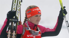 V Ruhpoldingu vyhrala Soukalová, Fialková pálila tentoraz nepresne