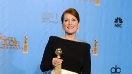 Herečka Julianne Moore si odniesla cenu za...