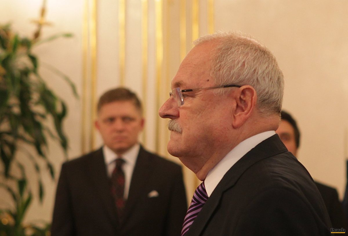 Prezident Ivan Gašparovič odkázal opozícii, že...