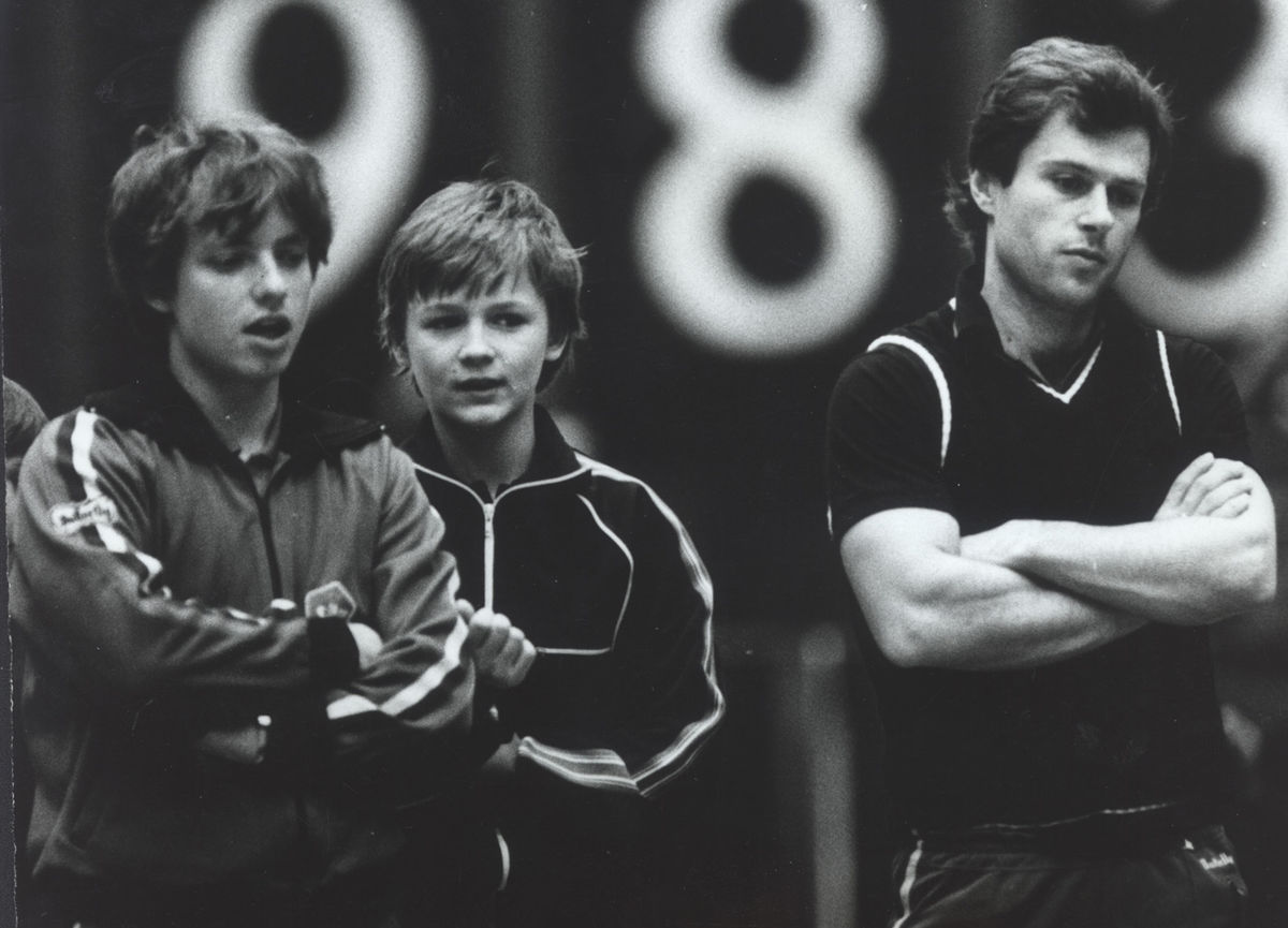 Mladíci. Jindřich Panský, Milan Grman a Milan...