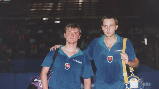 S Tomášom Jančím na turnaji v nigérijskom Lagose.