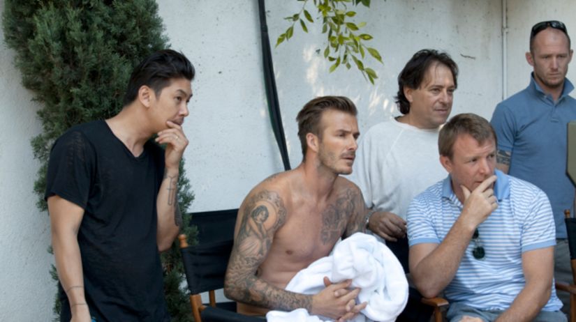 David Beckham a Guy Ritchie