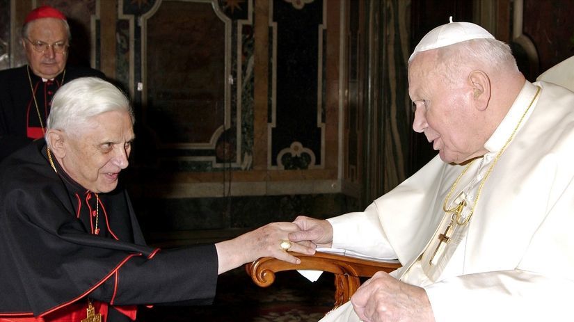 Ratzinger, Wojtyla, Benedikt XVI.