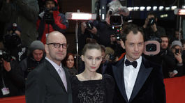 Jude Law, Rooney Mara a režisér Steven Soderbergh 