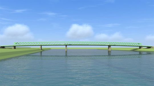 Vizualizácia plánovanej podoby Starého mosta v...