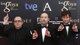 Carlos Areces, Javier Camara a Raul Arevalo