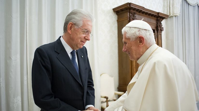 Mario Monti, Benedikt XVI.