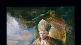 portrétistka, pápež, Natalia Carkovova, obraz