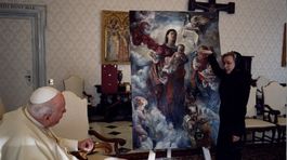 portrétistka, pápež, Natalia Carkovova, obrazy