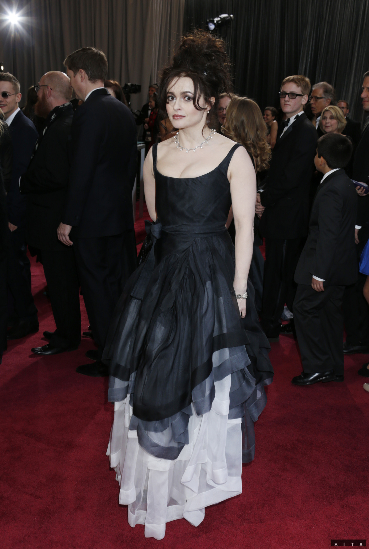 Herečka Helena Bonham Carter.