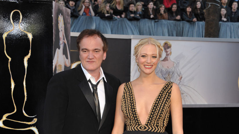 Quentin Tarantino a jeho partnerka Lianne...