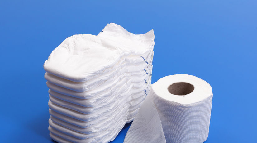 toaletný papier - inkontinencia