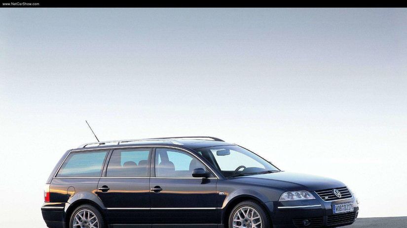 Raritou sa stal 8-valcový Passat 4.0 W8 z roku...