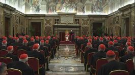 pápež Benedikt XVI., rozlúčka s kardinálmi