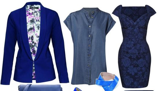Farebný útok - módne tipy na jar 2013 - modrá....