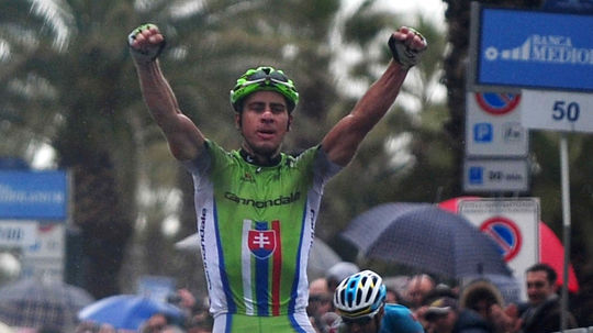 Bude sa takto Peter Sagan tešiť aj v nedeľu v...