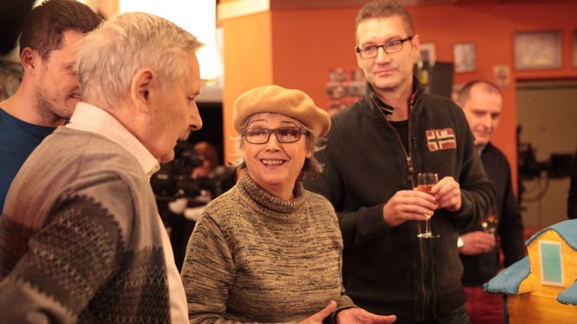 Juraj Slezáčka a jeho manželka zo seriálu...