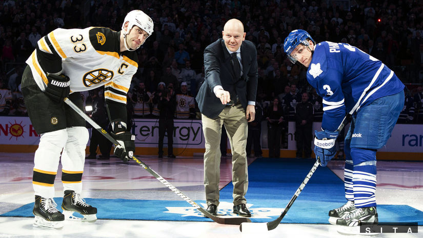 Dion Phaneuf (vpravo) - na fotografii so Zdenom...