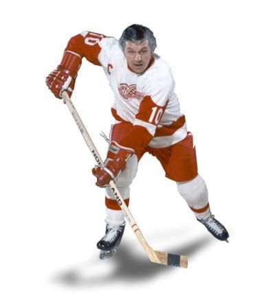 Kapitán Detroitu Alex Delvecchio.