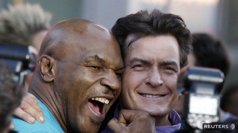 Charlie Sheen a Mike Tyson
