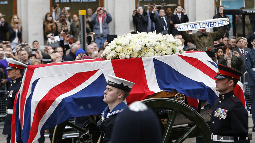 Thatcherová, pohreb