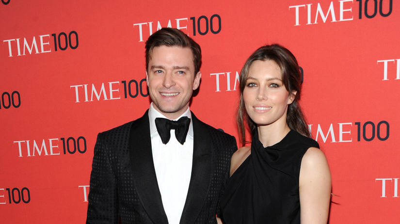 Justin Timberlake s manželkou Jessica Biel