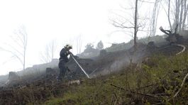 požiar, hasiči, Slovenský raj
