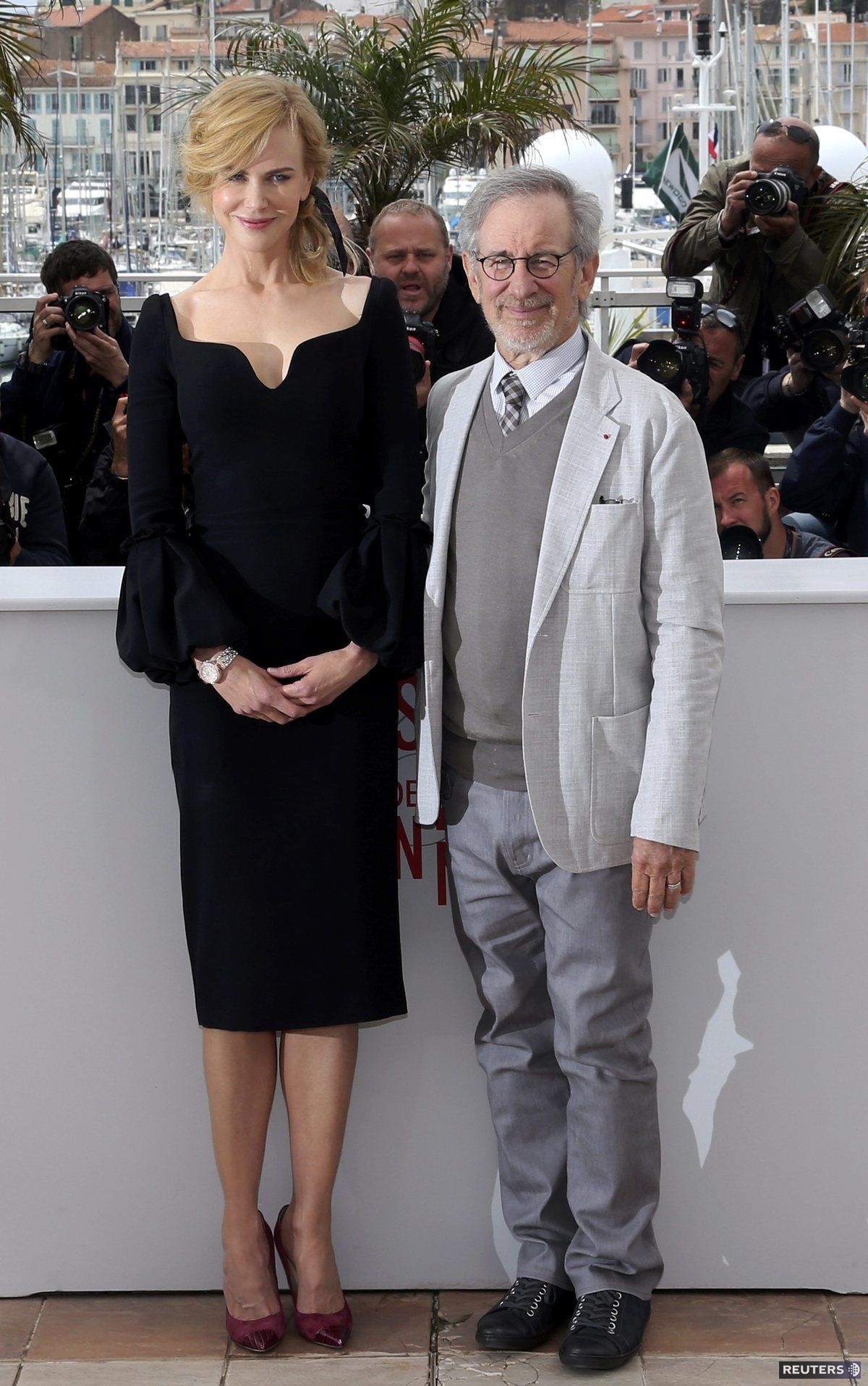 Režisér Steven Spielberg a herečka Nicole...