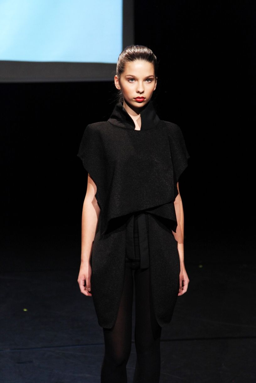 Takto sa v rámci prezentácie odevnej tvorby na...