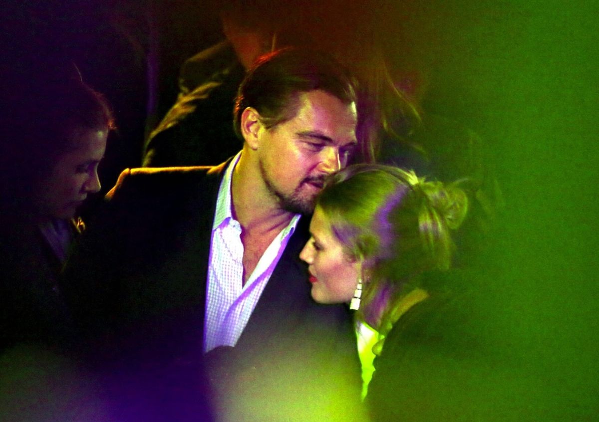 Herec Leonardo DiCaprio a modelka Toni Garrn na...