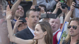 Brad Pitt a jeho partnerka Angelina Jolie