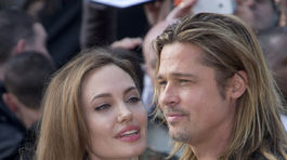 Brad Pitt a jeho partnerka Angelina Jolie