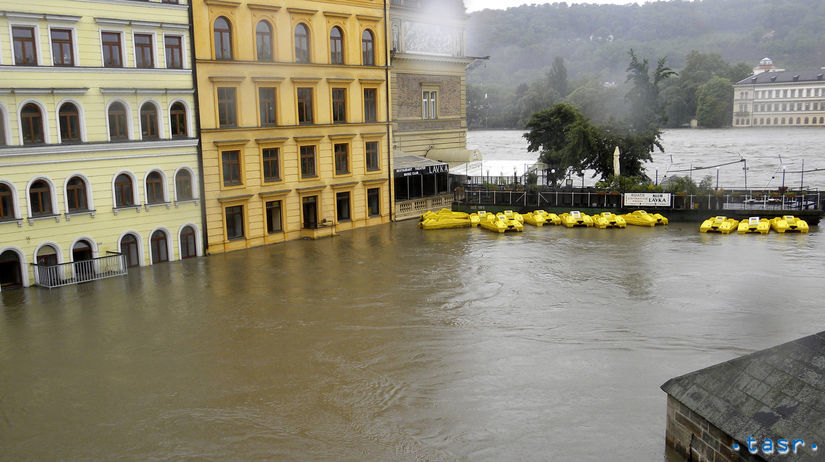 ČR Česko Praha povodne situácia