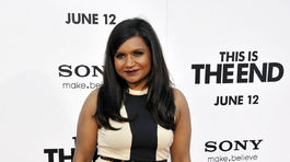 Herečka Mindy Kaling.