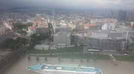 záplavy, povodne, Bratislava, vrtuľník