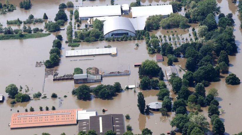 Nemecko, záplavy, Labe, povodne, Magdeburg