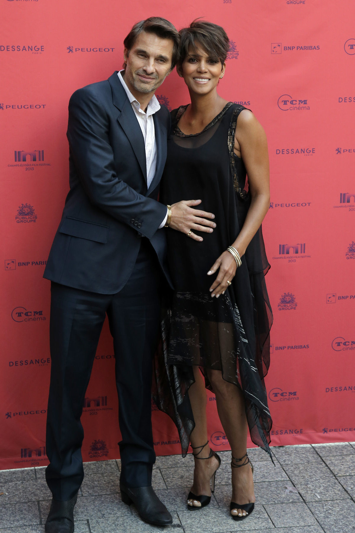 Herec Olivier Martinez a Halle Berry.
