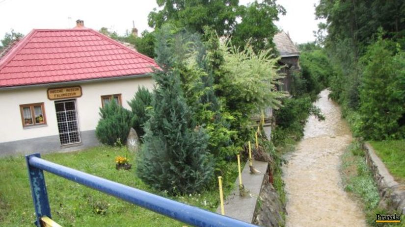 Tento nevinný potok menom Rybník udrel v Hucíne...