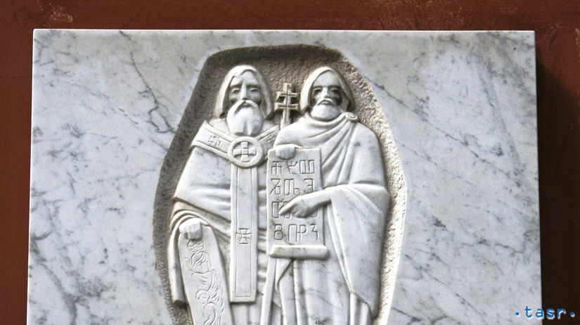 Cyril a Metod, pamätná tabuľa