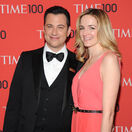 Moderátor Jimmy Kimmel a jeho manželka Molly McNearney.