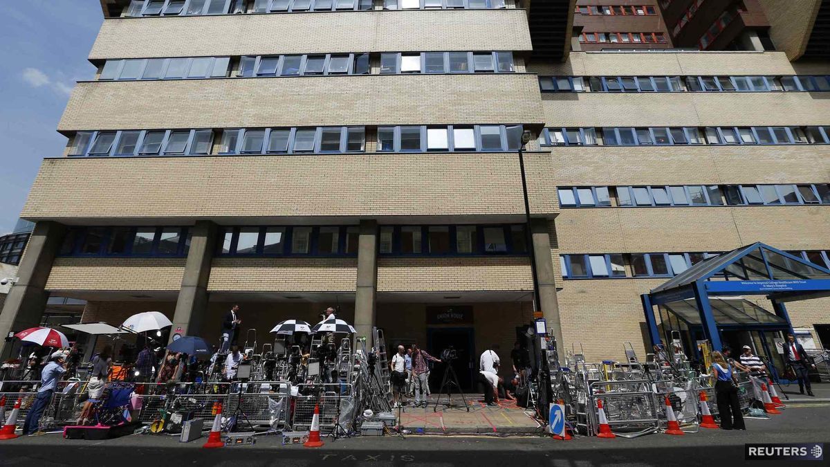 V tejto nemocnici, St Mary's Hospital, má...