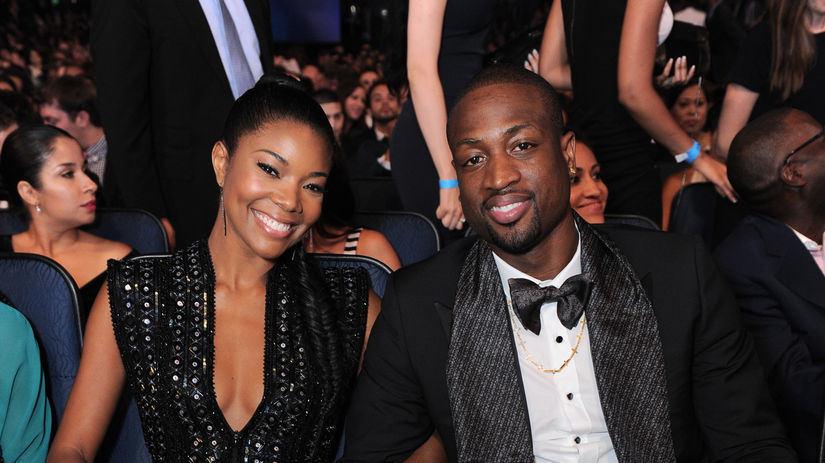 Herečka Gabrielle Union a športovec Dwyane Wade.