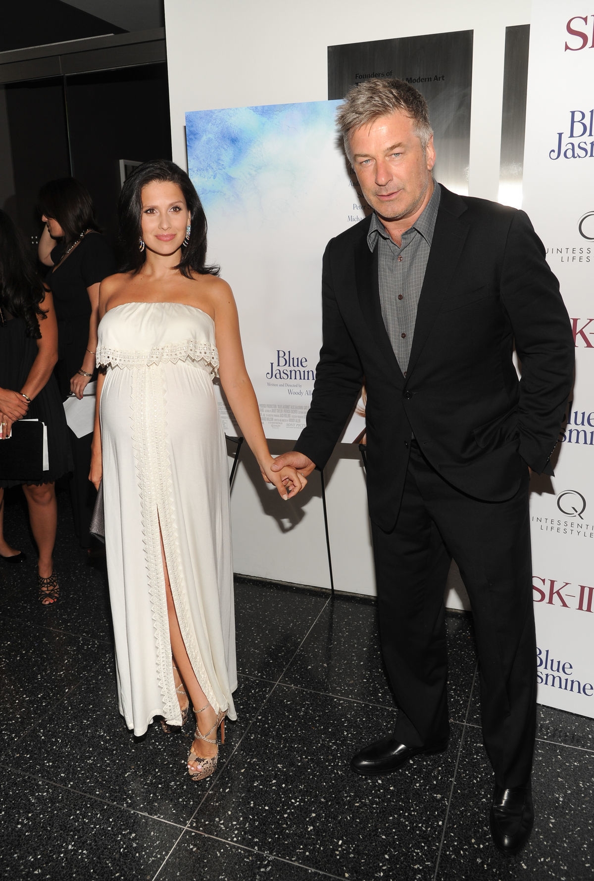 Herec Alec Baldwin a jeho tehotná manželka...